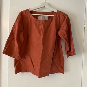 NotPerfectLinen January Top